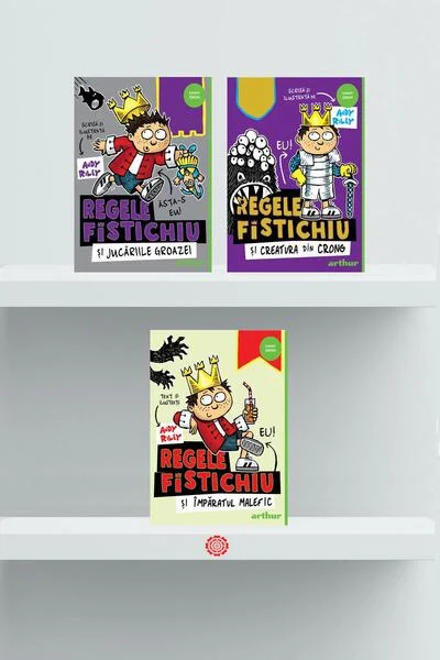 Pachet Seria Regele Fistichiu - Andy Riley - Arthur