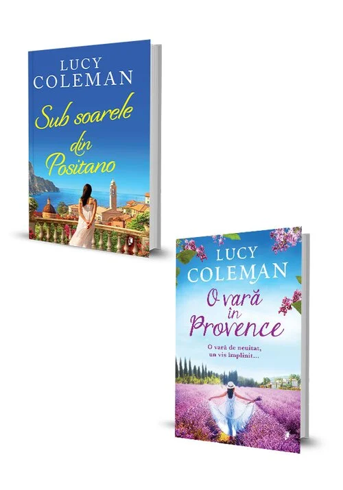 Pachet Sub soarele din Positano + O vara in Provence. Set 2 carti