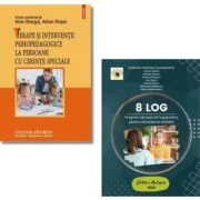 Pachet: Terapii si interventii psihopedagogice la persoane cu cerinte speciale si 8 Log - Alois Ghergut, Ecaterina Vrasmas