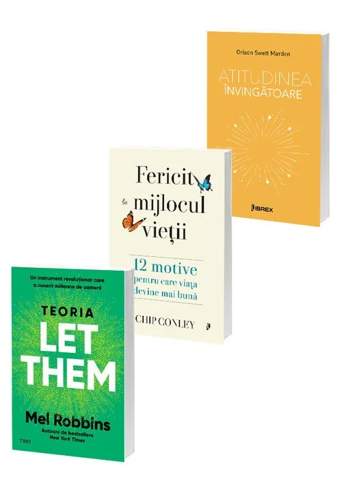 Pachet Traieste autentic. Set 3 carti