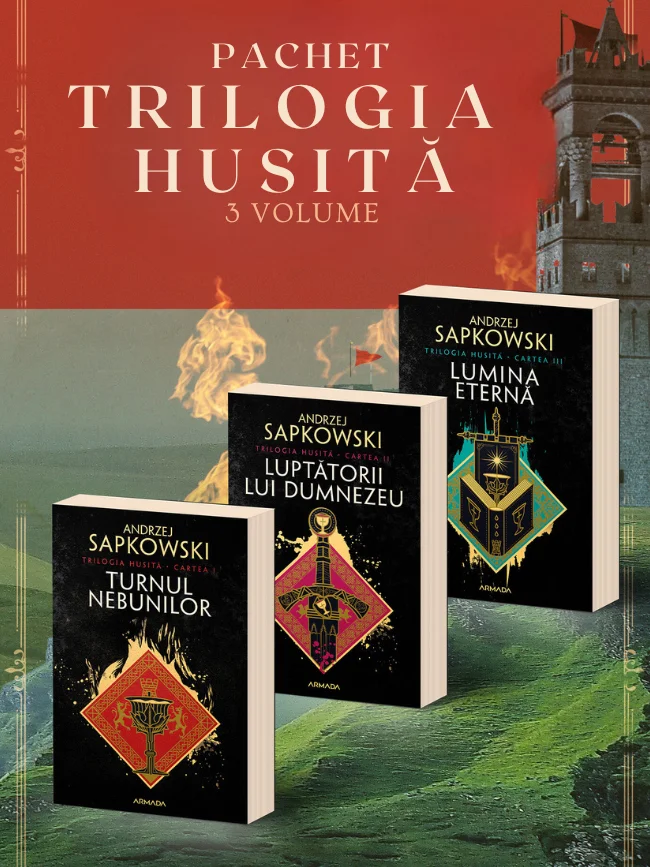 Pachet Trilogia HUSITĂ 3 vol.