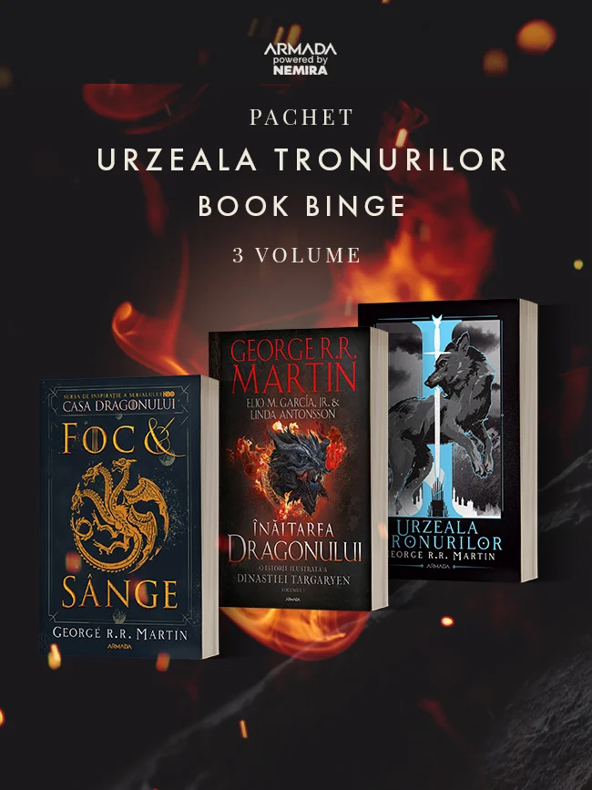 Pachet Urzeala Tronurilor Book Binge 3 vol.