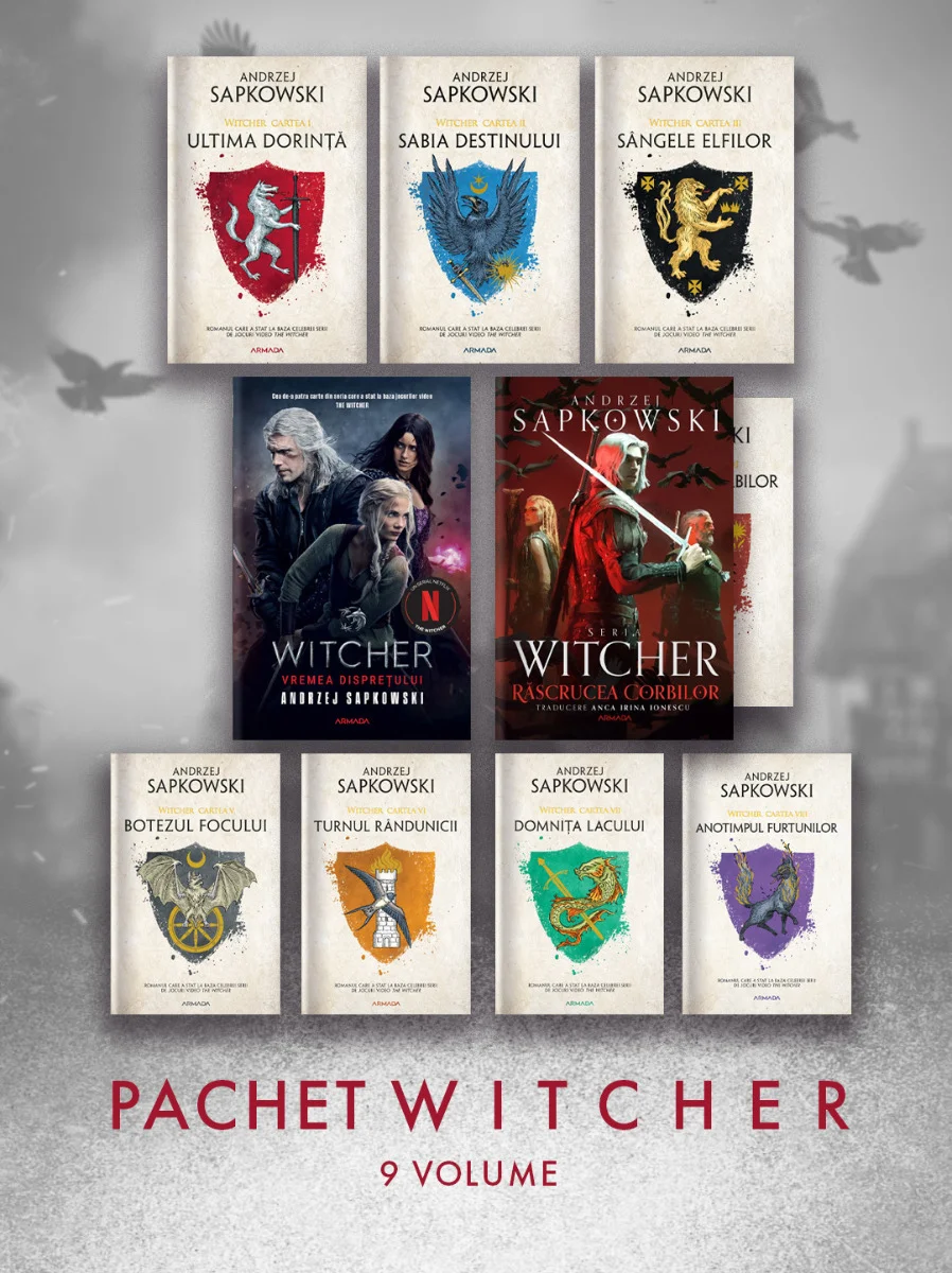 Pachet WITCHER 9 vol.