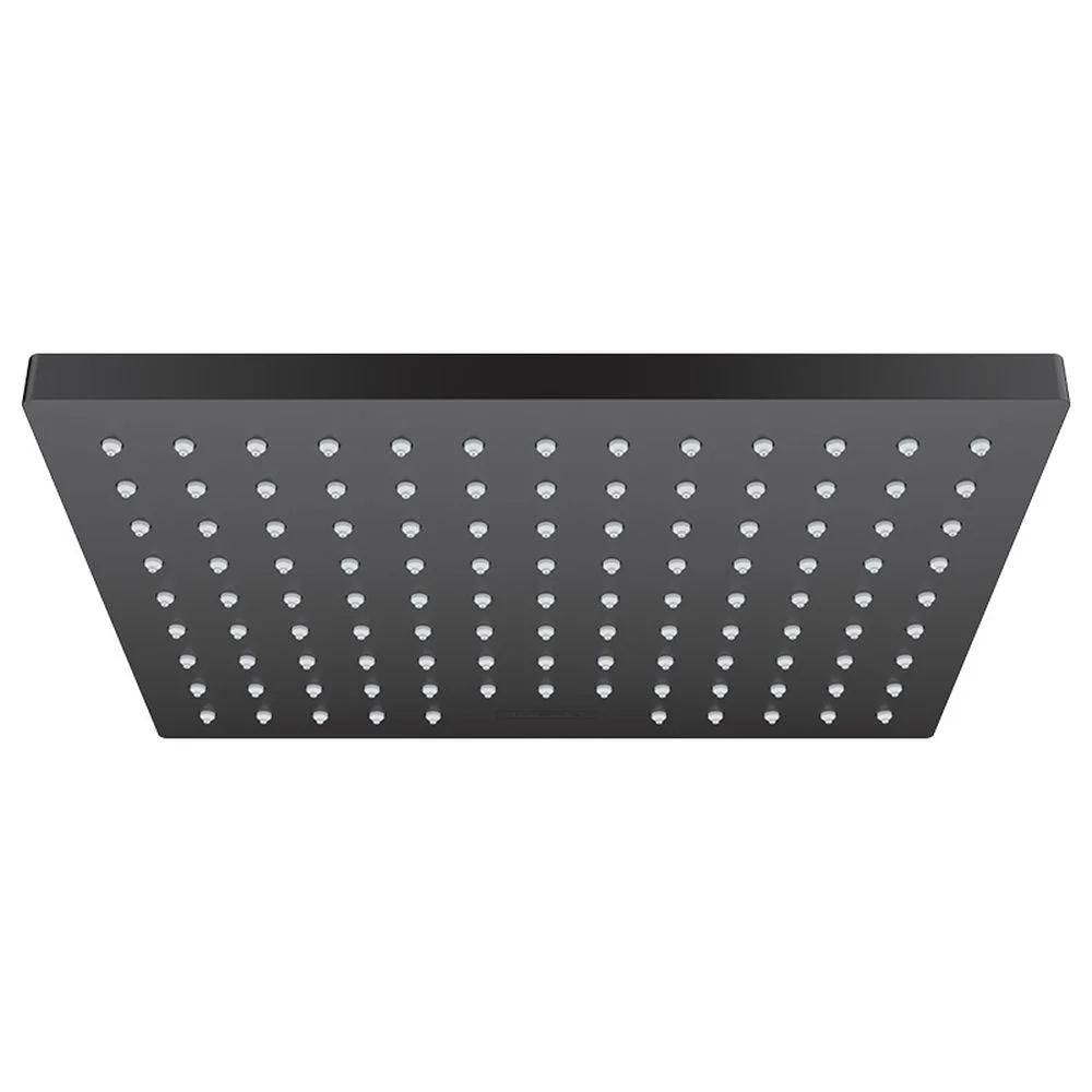 Palarie dus patrata negru mat 1 jet Hansgrohe, Vernis Shape 230