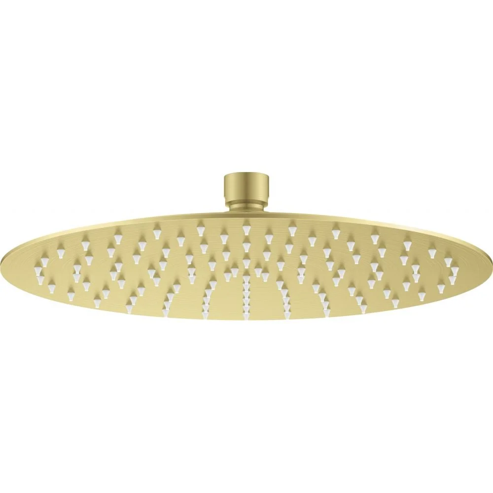 Palarie dus rotunda 250 mm Deante Cascada, ultra subtire, auriu periat