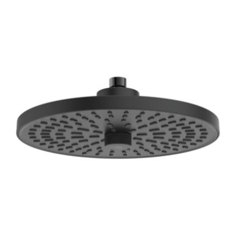 Palarie dus rotunda Ideal Standard Alu+ negru mat cu 2 functii