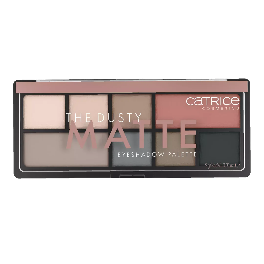 Paleta farduri The Dusty Matte, 9g, Catrice
