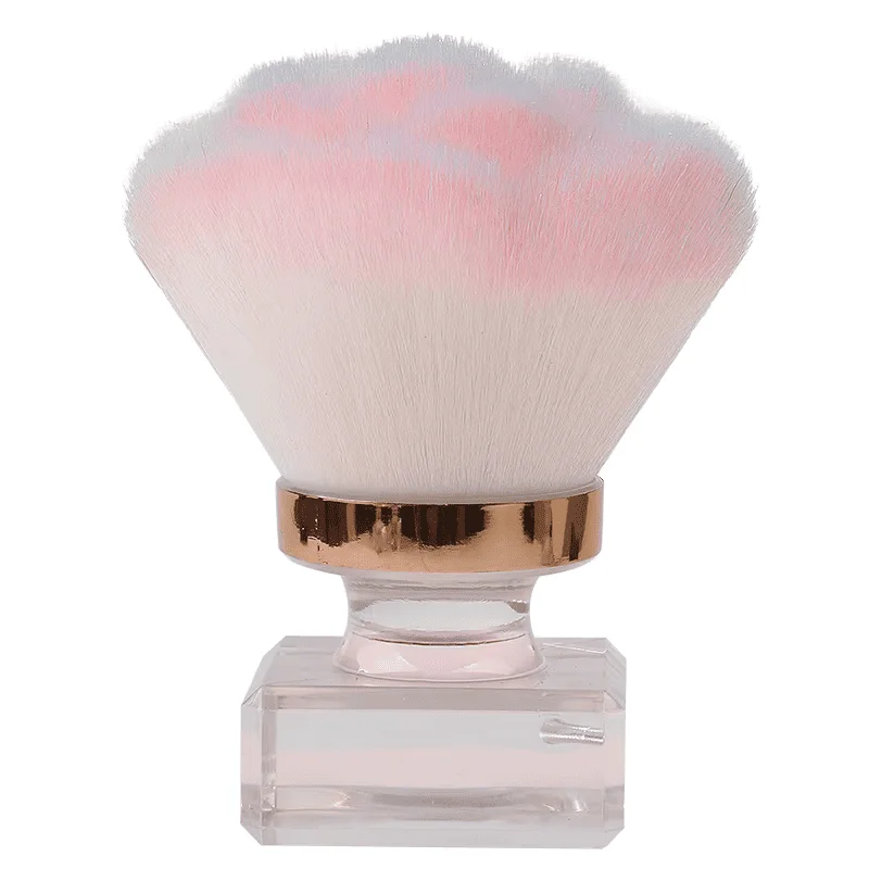 Pămătuf pentru Praful de Unghii – Design Floare Elegant