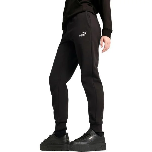 Pantaloni femei Puma Ess Small No. 1 Logo Sweatpants Fl Cl Pu 68244801, S, Negru