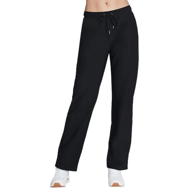 Pantaloni femei Skechers PT103-BLK, M, Negru