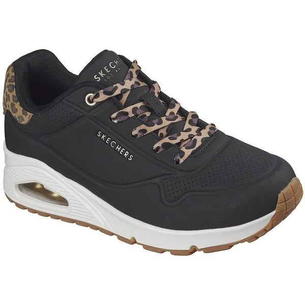 Pantofi sport femei Skechers Uno-jungle Nite 177093-BKLD, 38.5, Negru