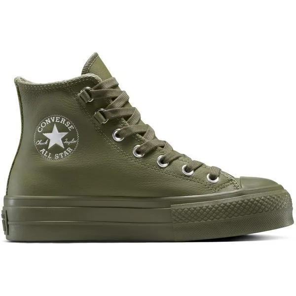 Pantofi sport unisex Converse Chuck Taylor All Star Lift A12968C, 39, Verde