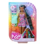 Papusa Barbie Totally Hair, curcubeu