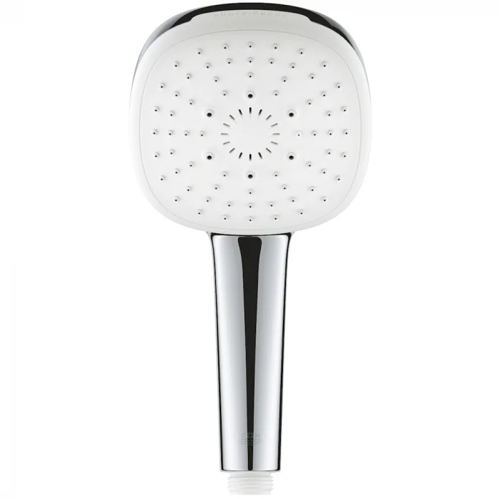 Para dus crom patrata cu 3 functii Grohe Tempesta Cube 110