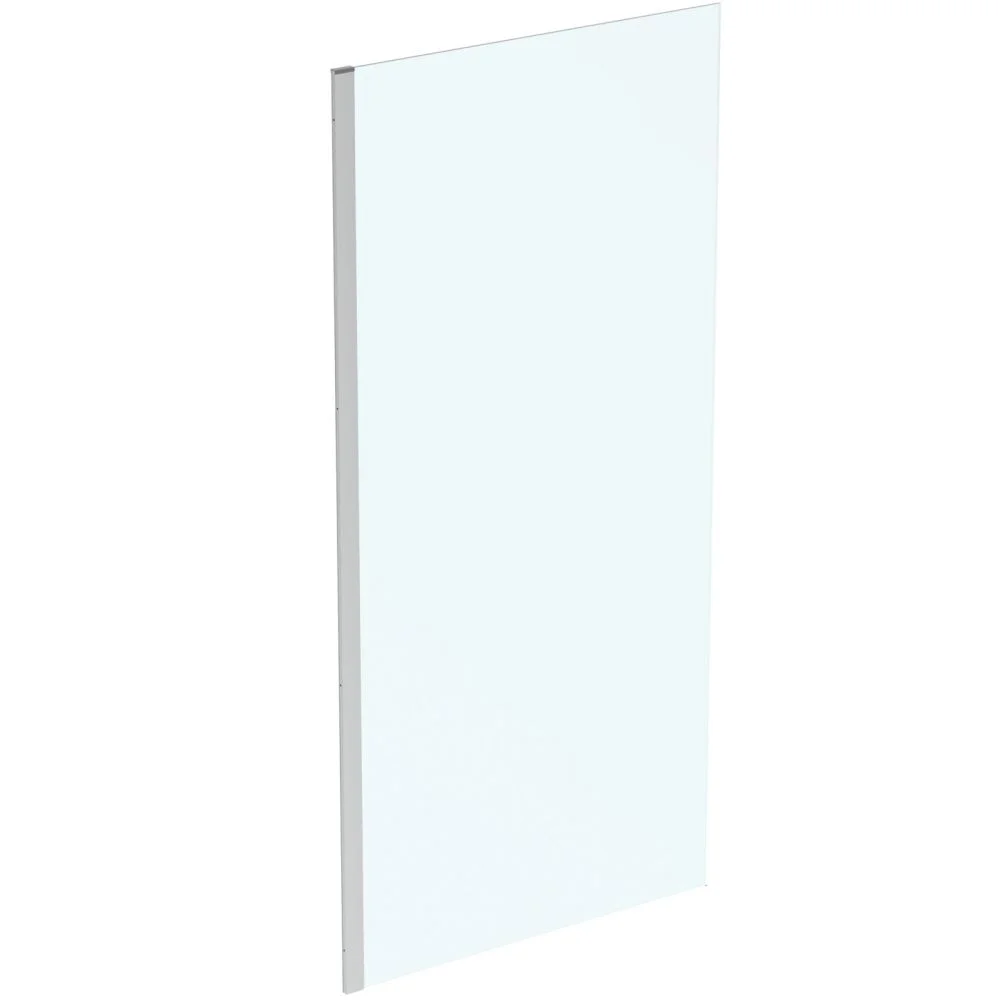 Paravan dus walk-in 100x200 cm Ideal Standard i.Life, sticla securizata, profil argintiu