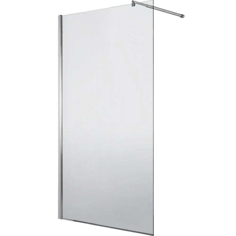 Paravan dus walk-in 90x200 cm sticla securizata crom Deante Abelia
