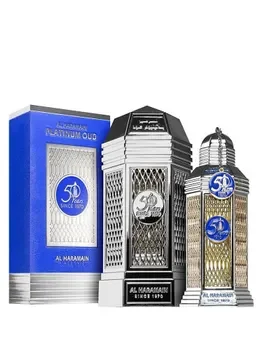 Parfum Al Haramain 50 Years Platinum Oud, 100 ml, unisex