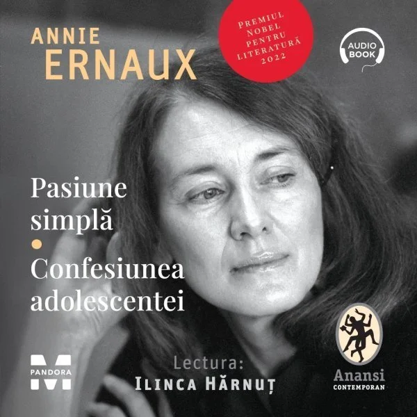 Pasiune simplă. Confesiunea adolescentei - Audiobook - Annie Ernaux