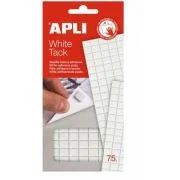 Pastile autoadezive Apli, albe, 75 g