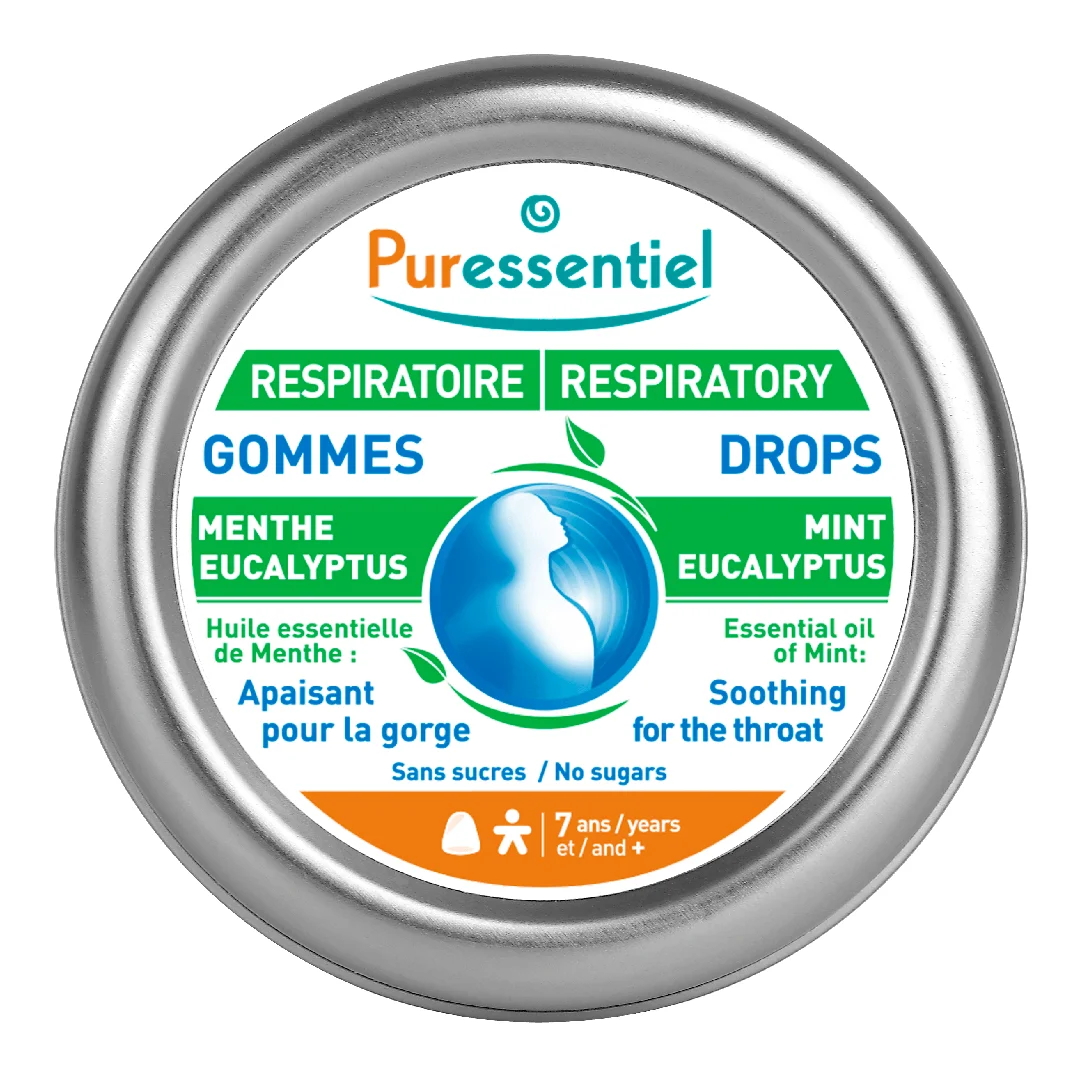 Pastile gumate pentru calmarea durerilor din gat, 45 g, Puressentiel