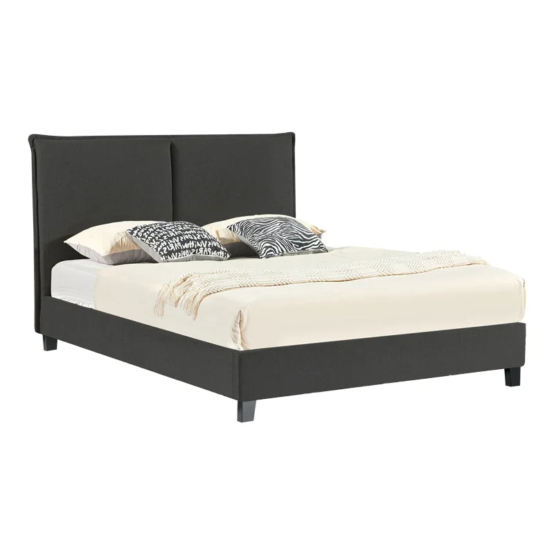 Pat dublu Majus  tesatura Gri bej 160x200cm