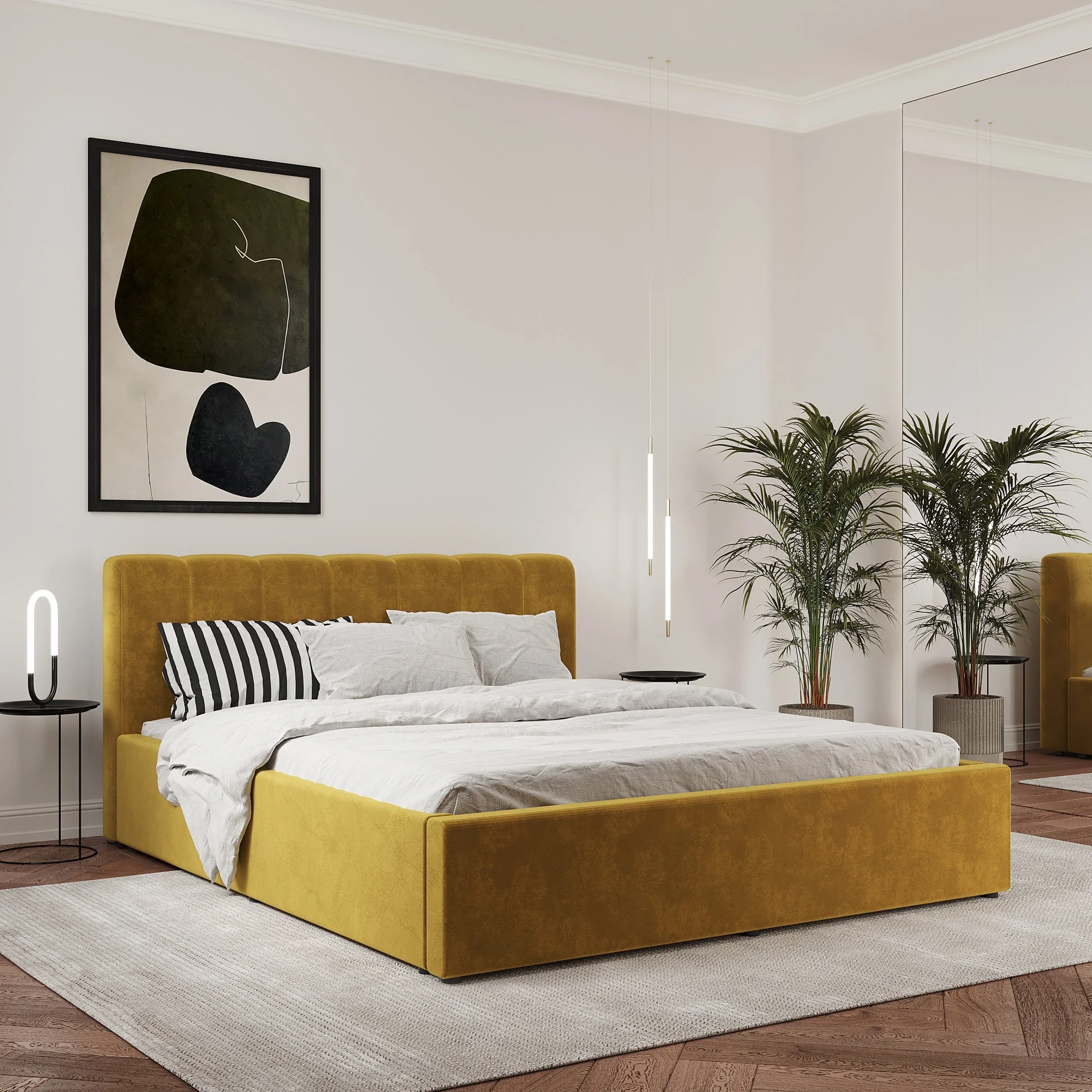 Pat Tapitat Almo, 200 x 160 cm, Ocru