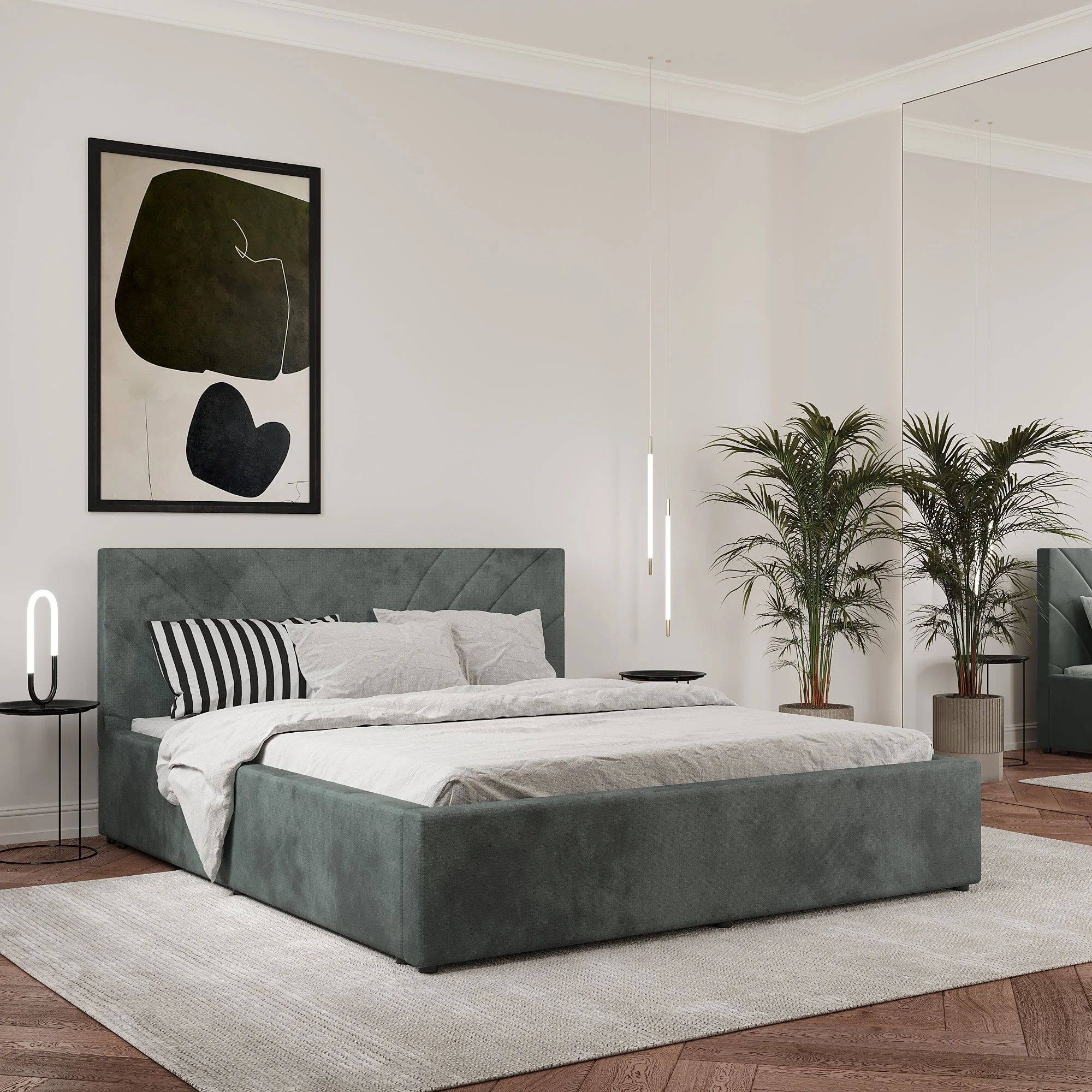 Pat Tapitat Fargo, 200 x 140 cm, Menta