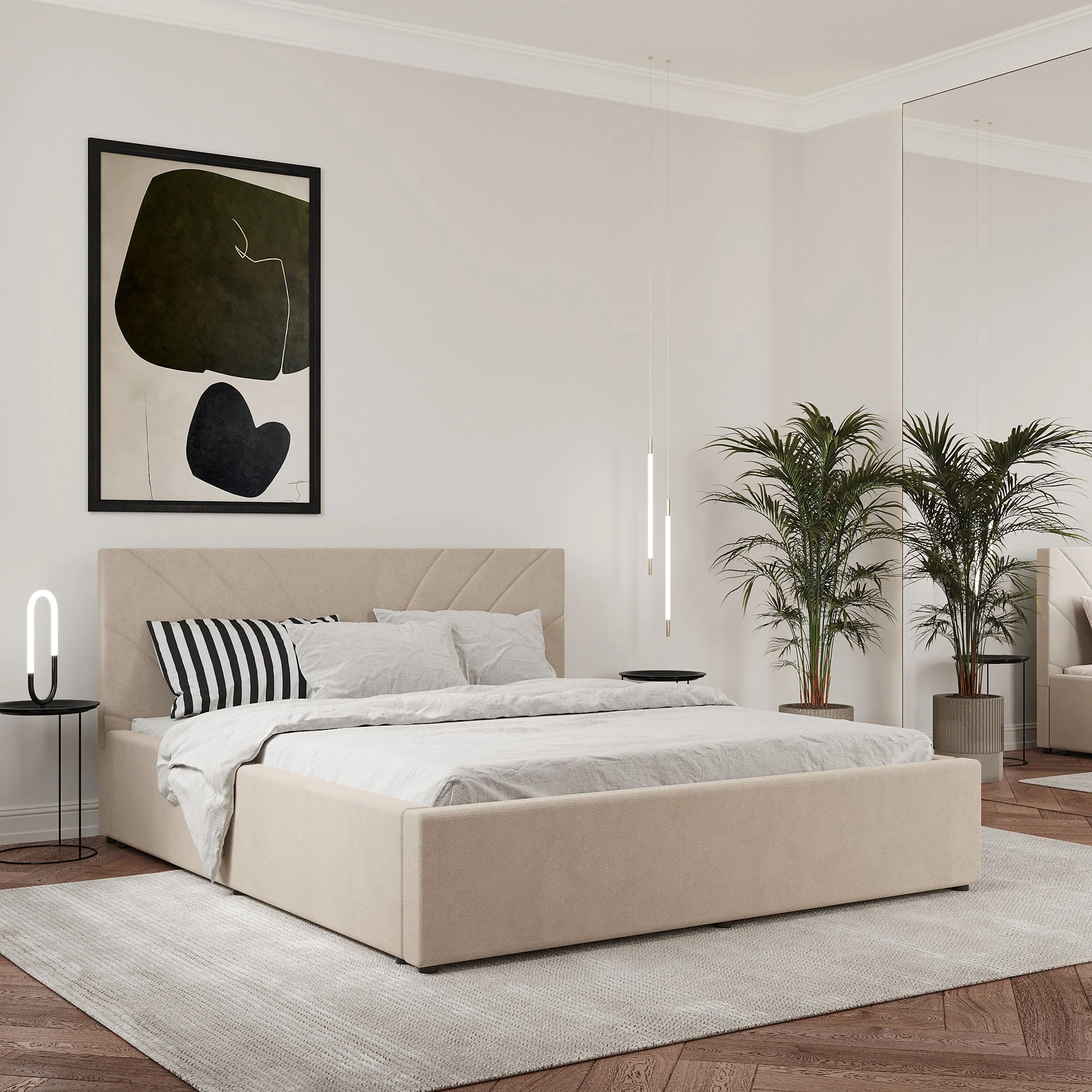 Pat Tapitat Fargo, 200 x 160 cm, Crem