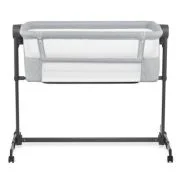 Patut co-sleeper Kinderkraft Nestee up 2, gri deschis
