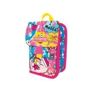 Penar echipat Mitama, 1 compartiment, 2 clapete, pisica, 14 x 8.5 x 23.5 cm