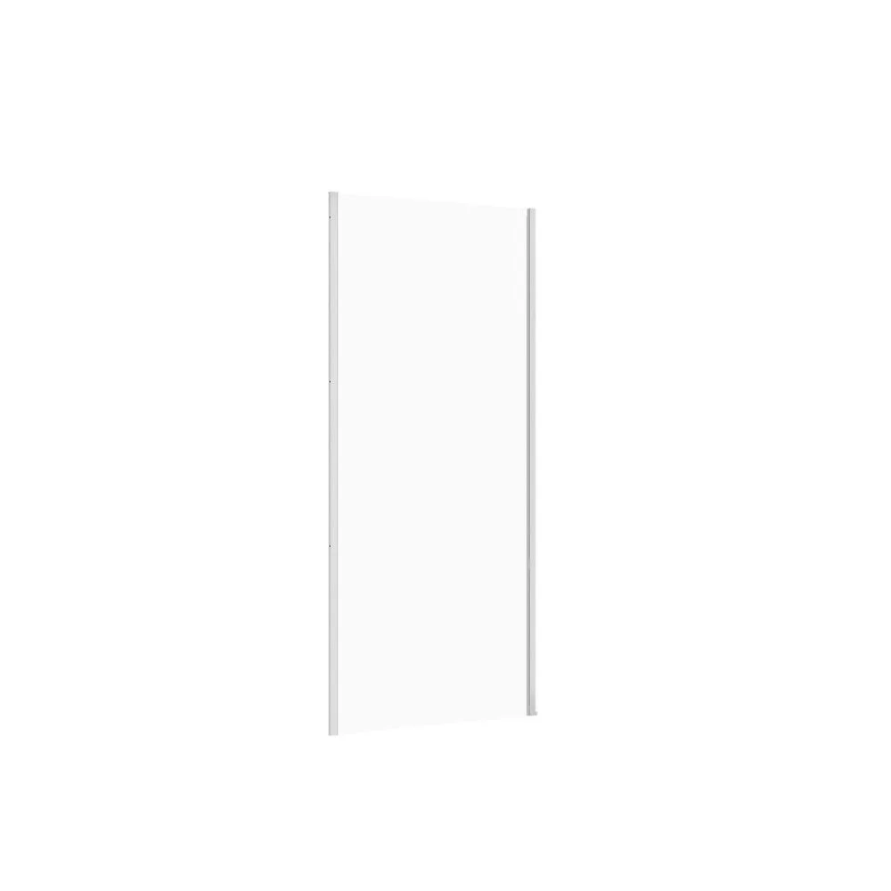 Perete lateral fix 90x195 cm Cersanit Larga profil crom