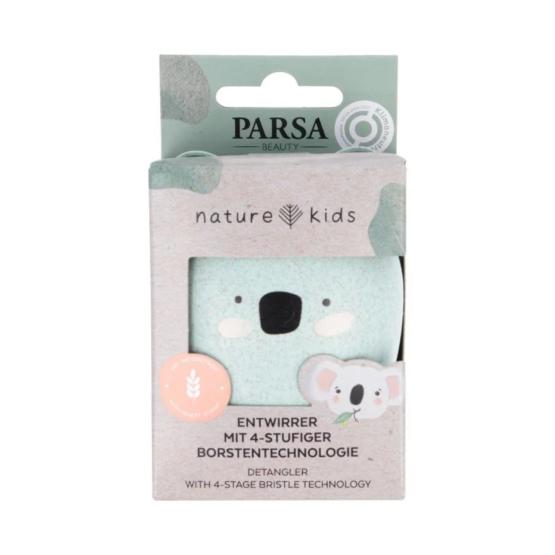 Perie pentru descurcat cu print ursulet Koala, 1 bucata, Parsa