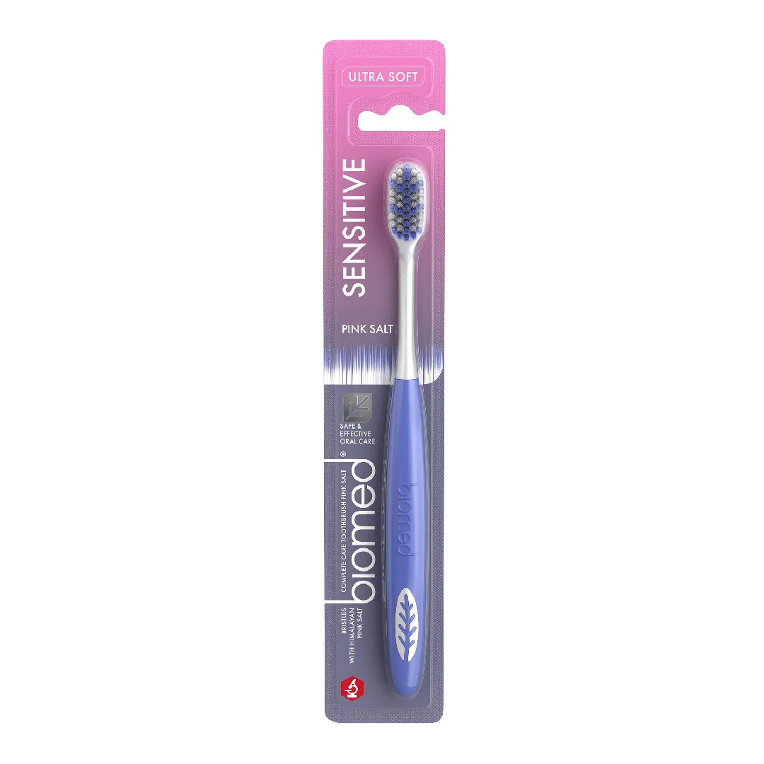 Periuta de dinti Pink Salt Soft, 1 bucata, Biomed