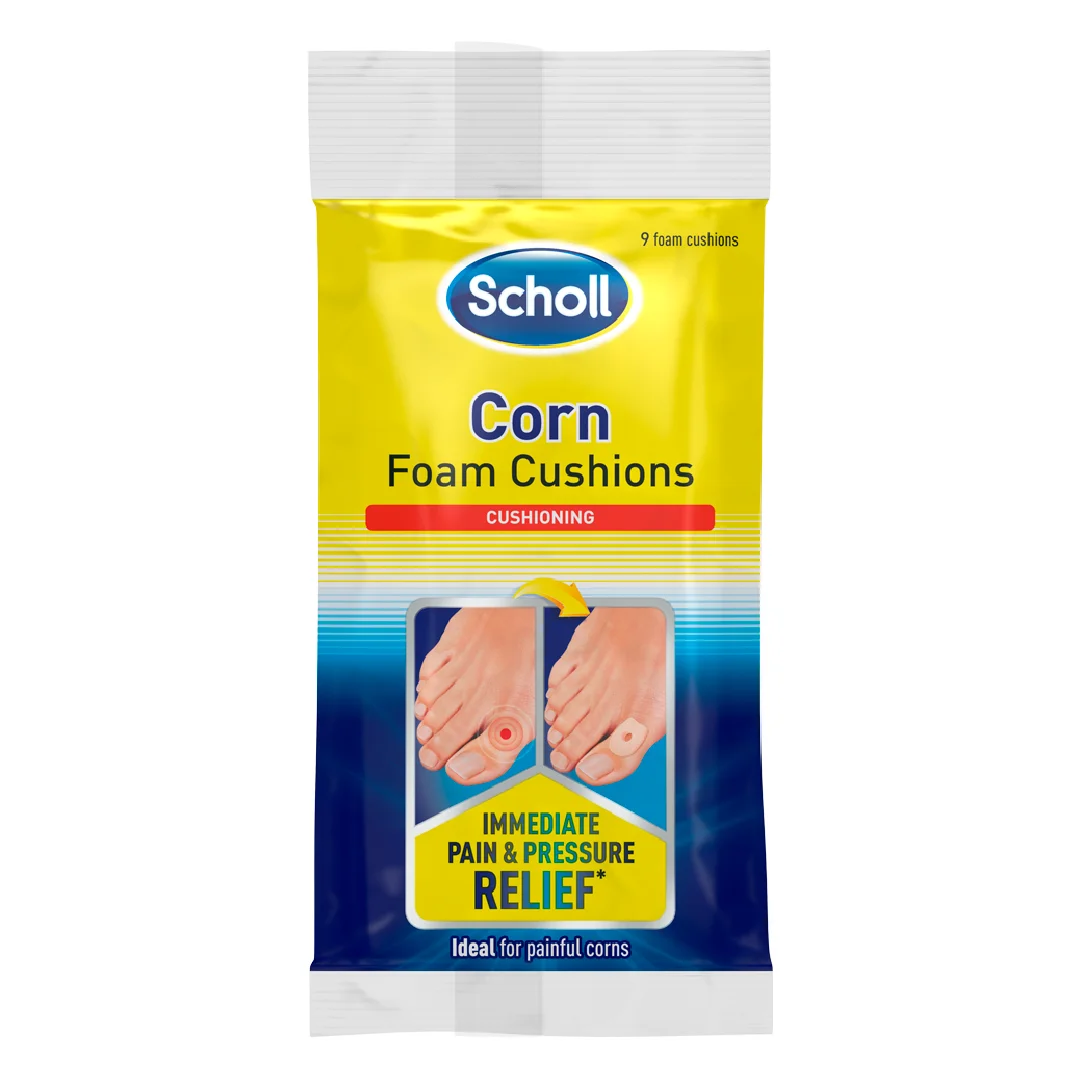 Pernite de spuma pentru protectie impotriva bataturilor, 9 bucati, Scholl