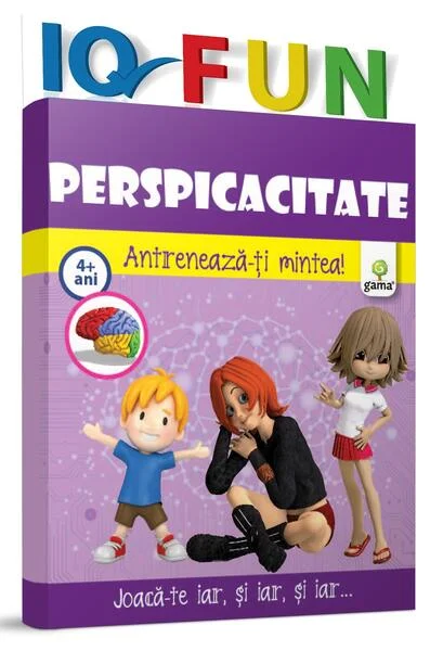 Perspicacitate. IQ Fun - Board book - *** - Gama