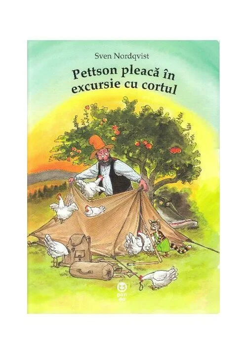 Pettson pleaca in excursie cu cortul