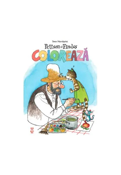 Pettson și Findus: Colorează - Paperback brosat - Pandora M