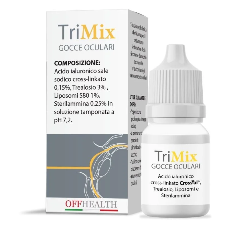 Picaturi oculare TriMix, 8 ml, Offhealth S.P.A.