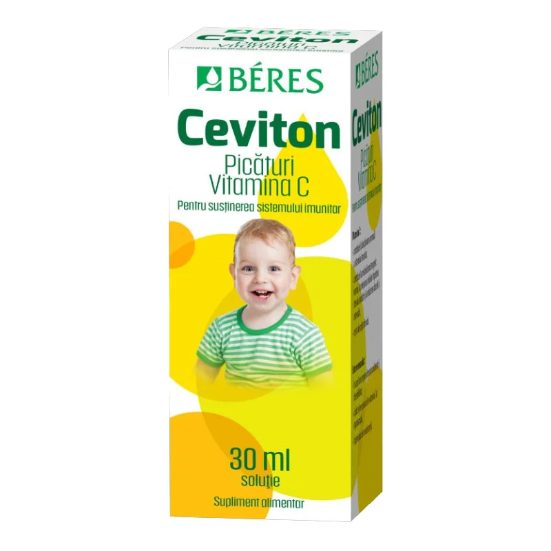 Picaturi Vitamina C, Ceviton, 30 ml, Beres