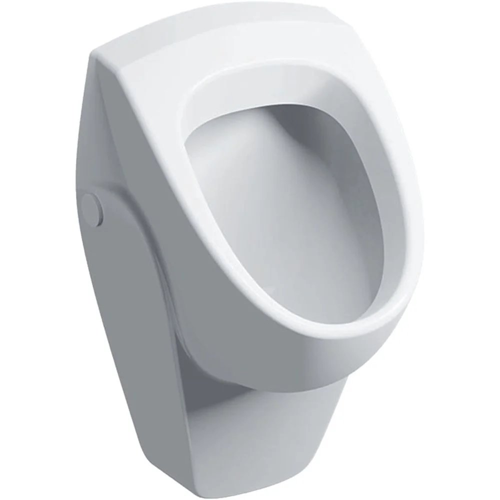 Pisoar alb din ceramica pentru spatii comerciale Geberit, Selnova