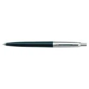 Pix cu mecanism, Parker, Jotter, 0. 8 mm, plastic, accesorii inox, negru