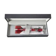 Pix multifunctional de lux PENAC Maki-E (pictura japoneza) - Hoo-oo, corp bordeaux, in cutie cadou