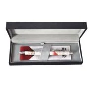 Pix multifunctional de lux PENAC Maki-E (pictura japoneza) - Mount Fuji, corp alb, in cutie cadou