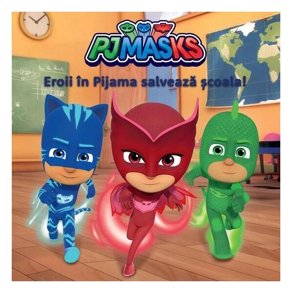 PJMASKS: Eroii în Pijama salvează școala! - Hardcover - Vlad și Cartea cu Genius
