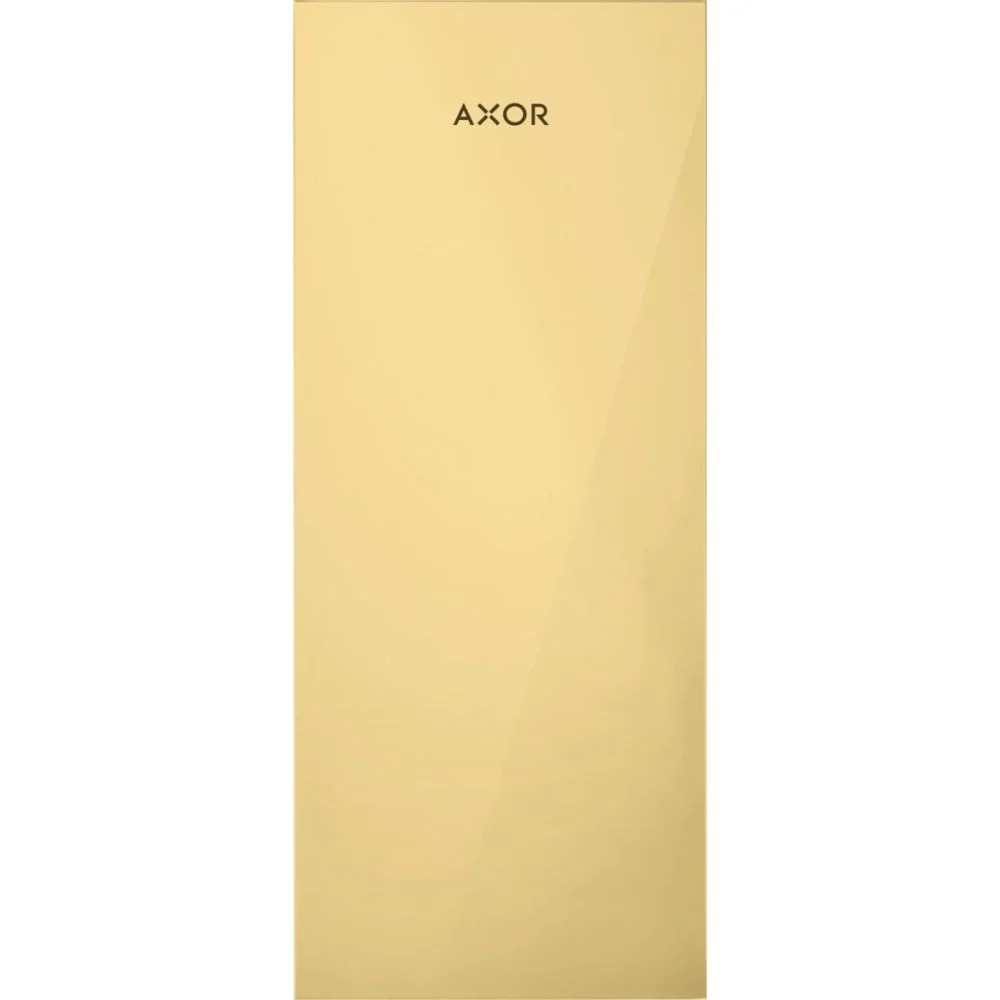 Placa superioara decorativa auriu lucios pentru baterie lavoar baie Hansgrohe Axor MyEdition 200