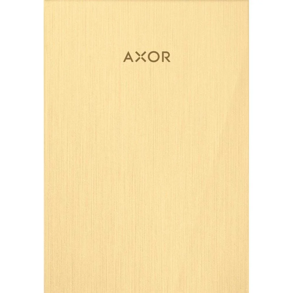 Placa superioara decorativa auriu periat pentru baterie bideu Hansgrohe Axor MyEdition