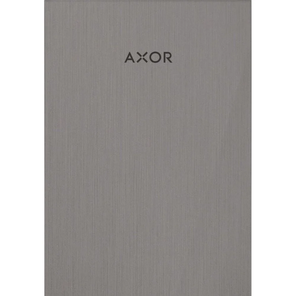 Placa superioara decorativa crom negru periat pentru baterie bideu Hansgrohe Axor MyEdition