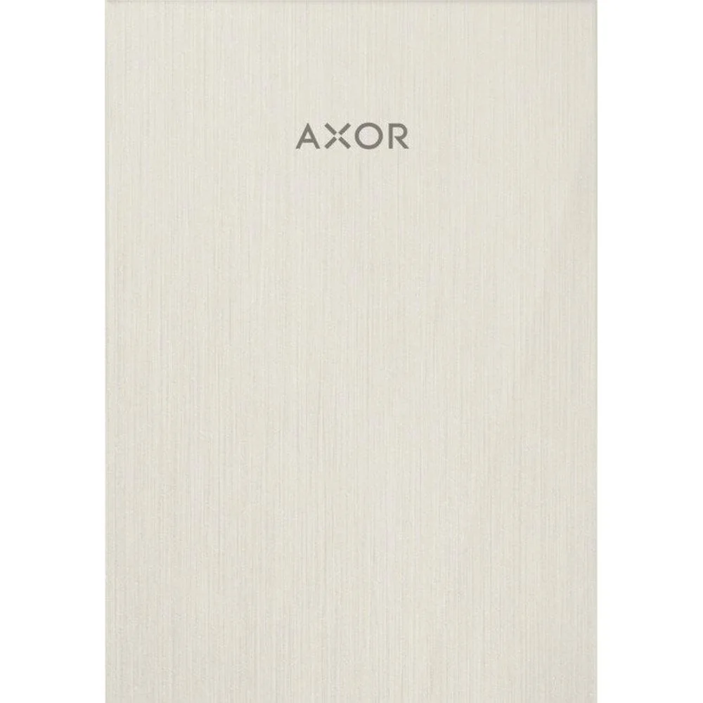 Placa superioara decorativa culoare inox pentru baterie bideu Hansgrohe Axor MyEdition