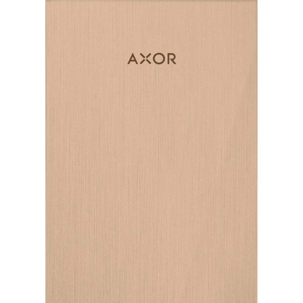 Placa superioara decorativa red gold periat pentru baterie bideu Hansgrohe Axor MyEdition