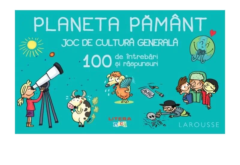 Planeta Pământ – Joc de cultură generală - Hardcover - Litera mică